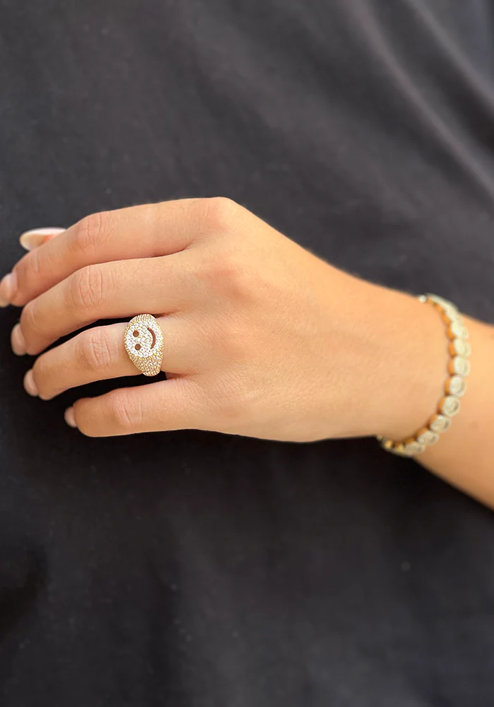 Bague Molly Plaqué Or