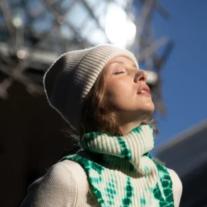 Bonnet Cachemire Écru