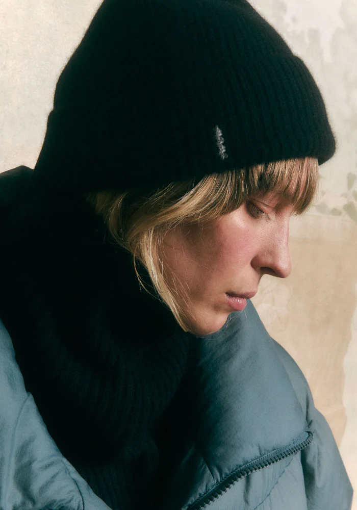 Bonnet Cachemire Noir