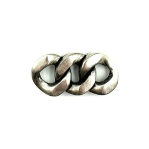 Boucle De Ceinture 3 Maillons Argenté