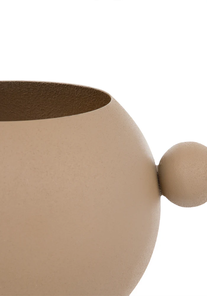 Vase Rond Marron – Image 4