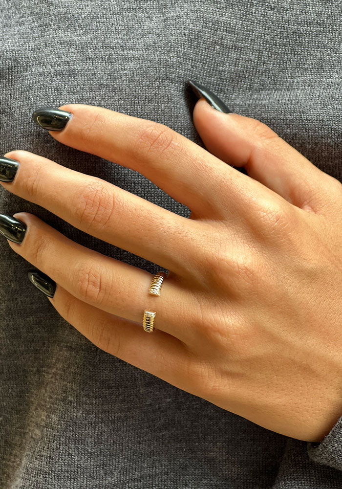 Bague Dina Plaqué Or – Image 3