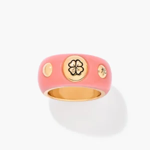 Bague Dysie Trèfle Rose