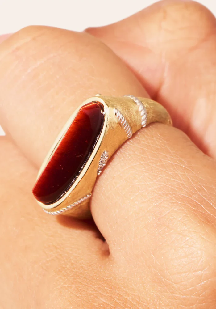 Bague Minuit Oeil De Tigre – Image 4