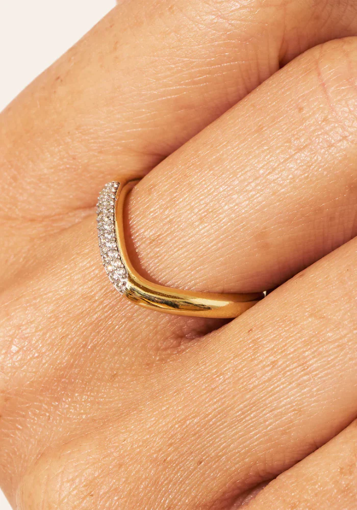 Bague Origine Pavée Zircons – Image 3