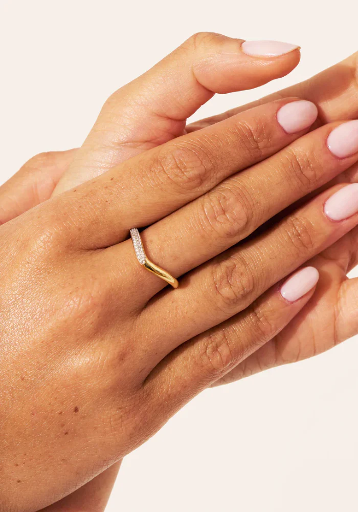 Bague Origine Pavée Zircons – Image 5