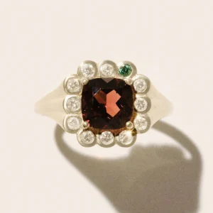 Bague Robin N°1 Grenat