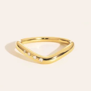 Bague Origine 4 Zircons