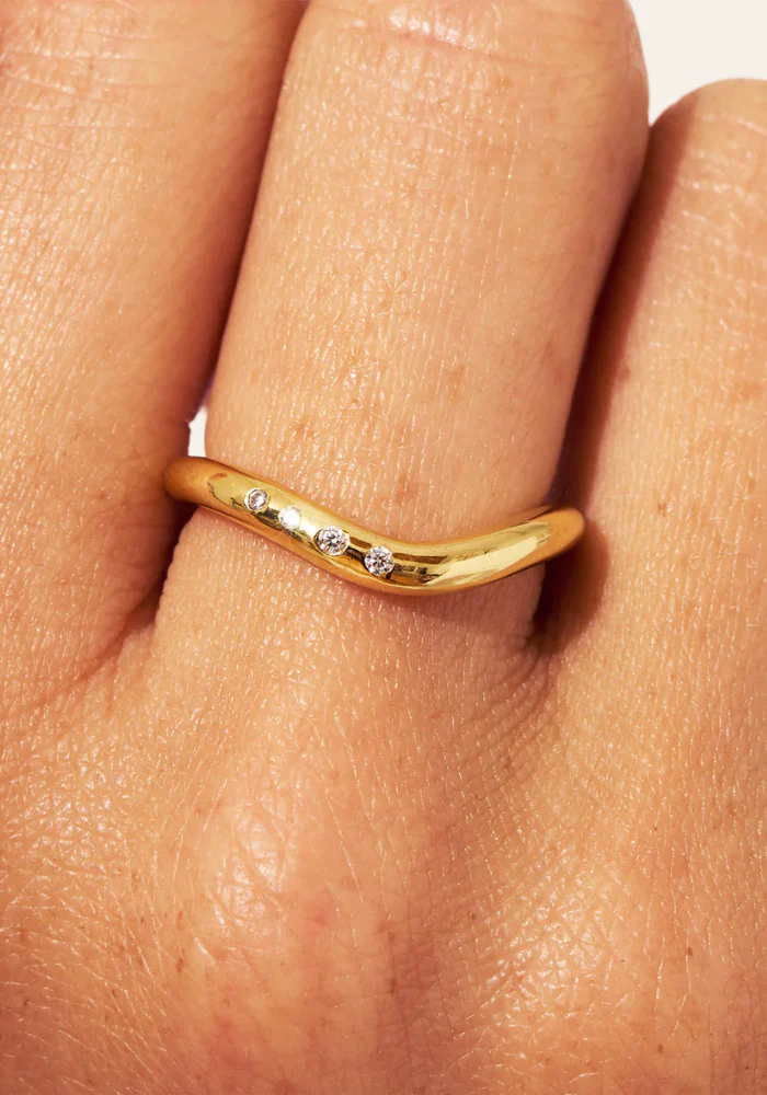 Bague Origine 4 Zircons – Image 3