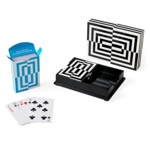 Boîte De 2 Jeux De Cartes Op Art