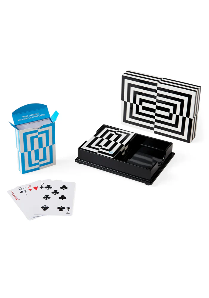 Boîte De 2 Jeux De Cartes Op Art – Image 2