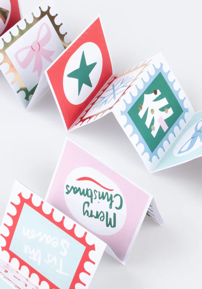 Boîte De 50 Stickers De Noël – Image 3