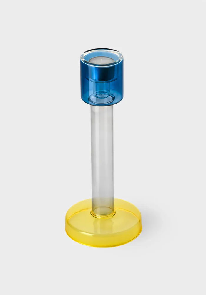 Bougeoir Bole L Bleu Et Jaune – Image 6