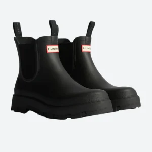 Bottines Chelsea Semelles Crantées Noir