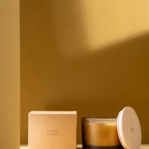 Bougie 28h Santal Satiné