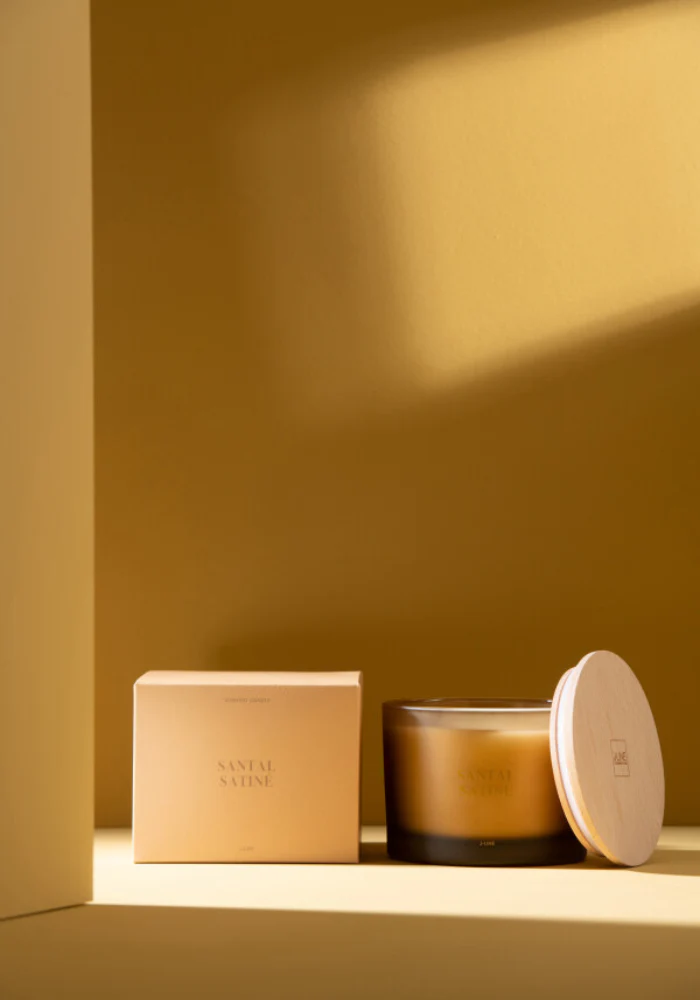 Bougie 28h Santal Satiné – Image 2