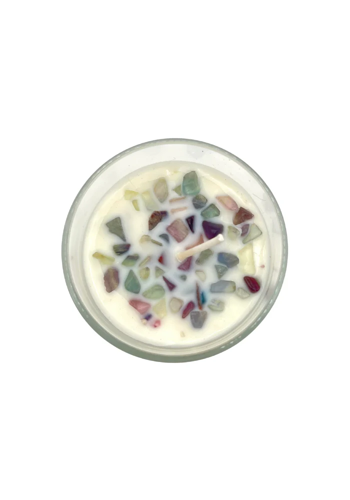 Bougie Chemin De Vie Pierre Fluorite – Image 4