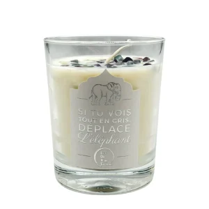 Bougie Chemin De Vie Pierre Fluorite