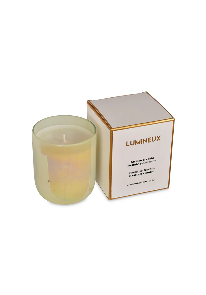 Bougie Jasmin Freesia Message Lumineux – Image 3