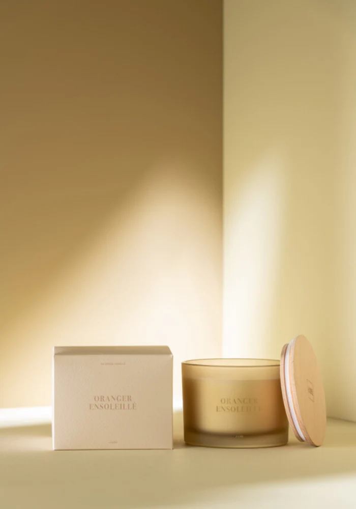 Bougie 28h Oranger Ensoleillé – Image 3