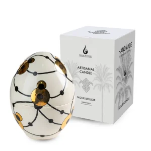 Bougie Iris Oeuf Grand Modèle