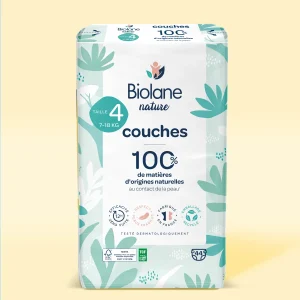Couches Biolane Nature - Taille 4