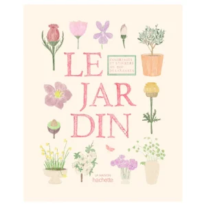 Livre De Coloriage Et Stickers Le Jardin