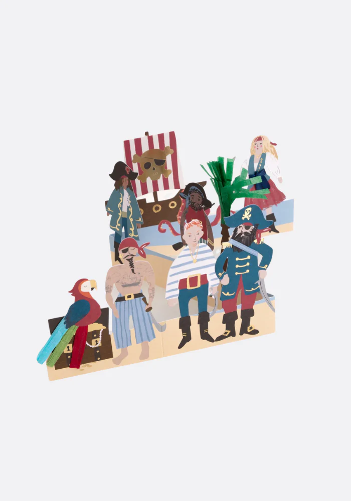 Carte En Accordéon Pirates
