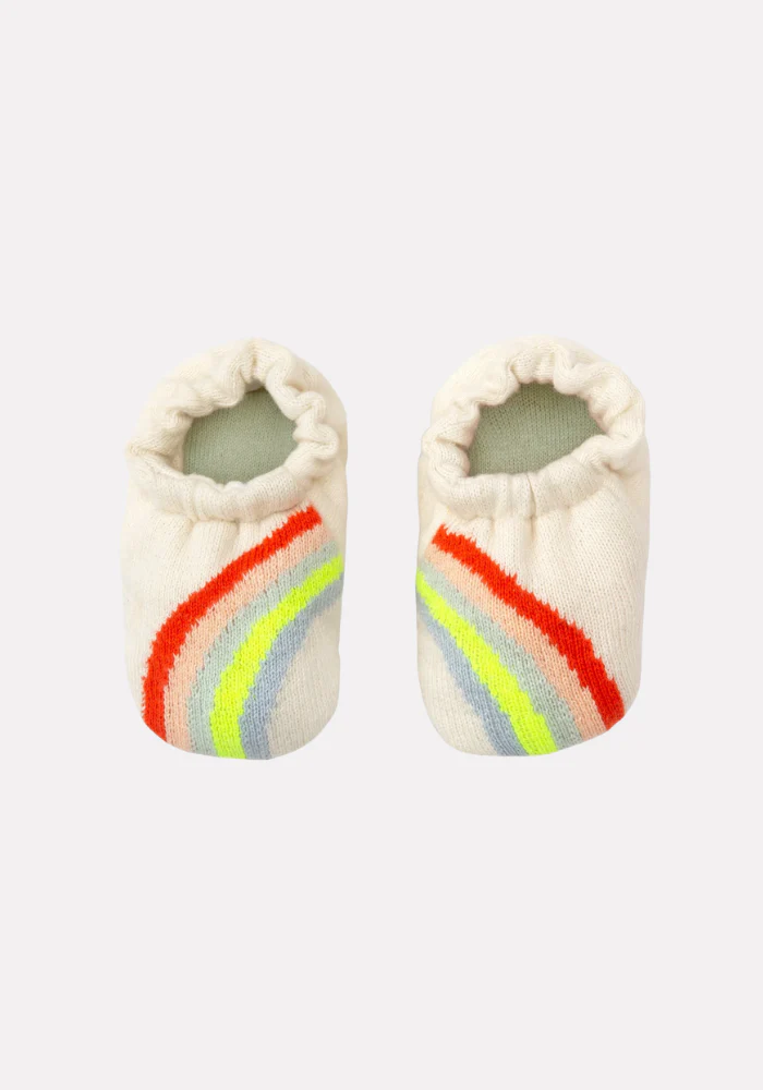 Chaussons Bébé Arc-en-Ciel 0/6 Mois – Image 2