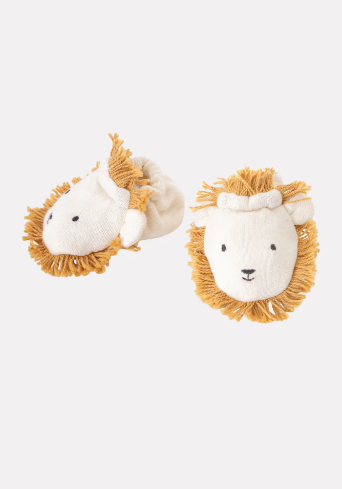 Chaussons Pour Bébé Lion 0/6 Mois – Image 3