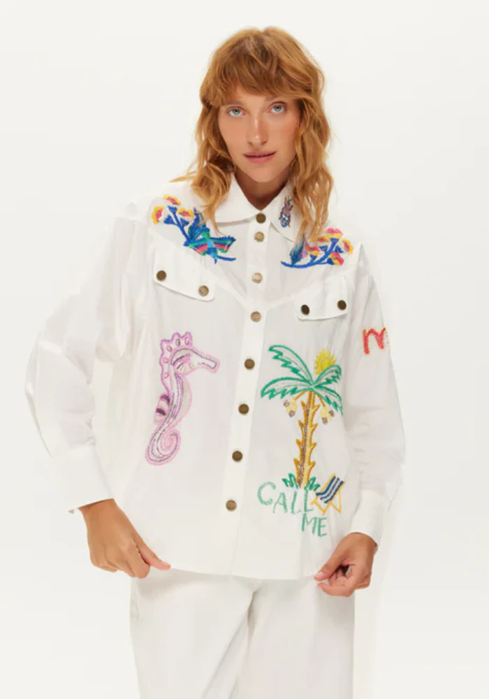 Chemise Adelyn Blanc