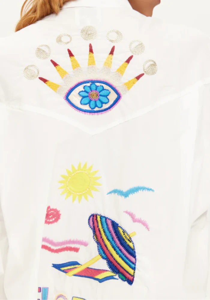 Chemise Adelyn Blanc – Image 4