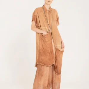 Chemise Asymétrique Starfish Orange