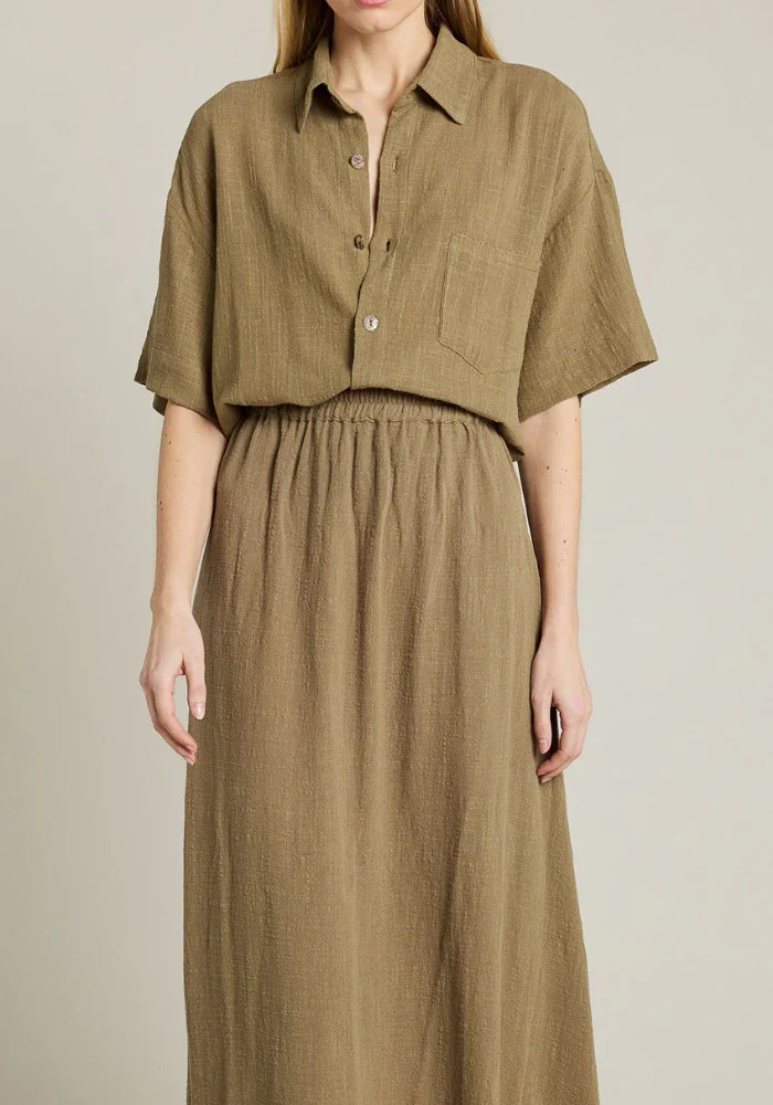 Chemise Ile Rousse Kaki – Image 2