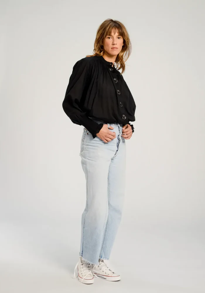 Chemisier Santiago Noir – Image 4