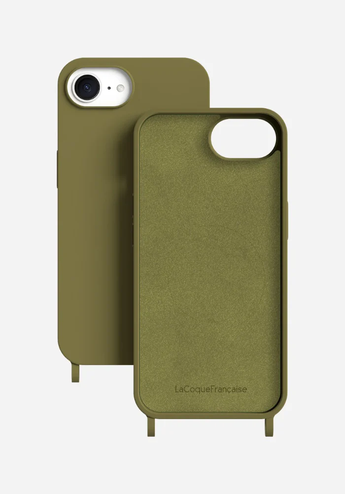 Coque Iphone Soft Touch Kaki – Image 3