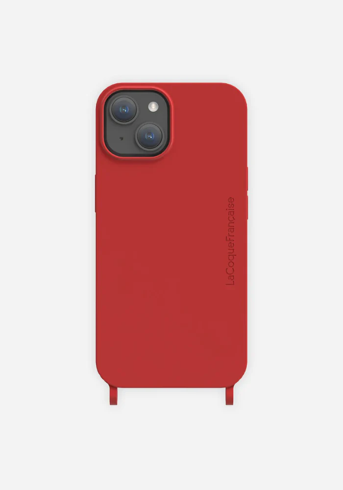 Coque Iphone Soft Touch Bordeaux – Image 3