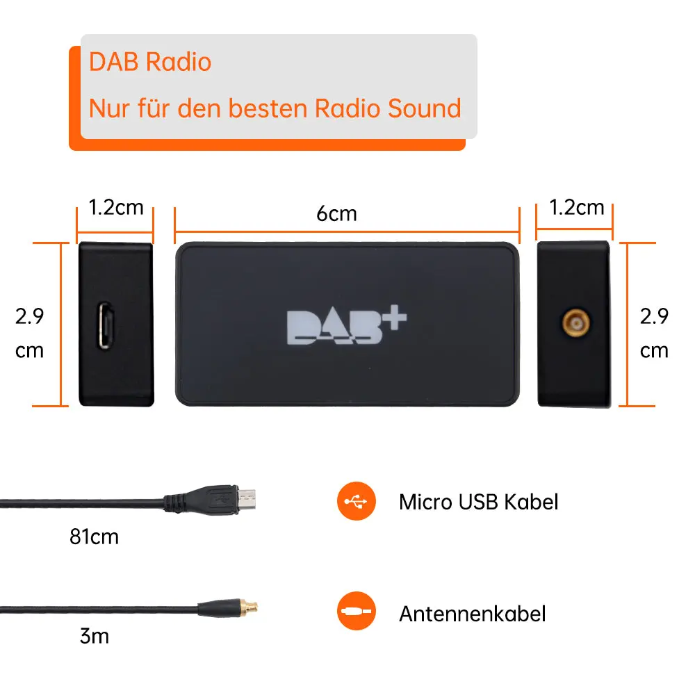 DAB+Adapter USB Dongle für Wince Autoradio – Image 5