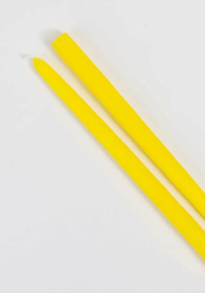 Duo De Cierges Mimosa