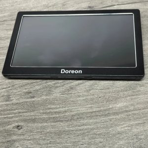 Doreon GPS Navigation 2025 Maps with Bluetooth/ FM Radio /Sun Visor/Speed Alerts/ Lifetime North America Maps for DC 12V&24V Car Truck RV