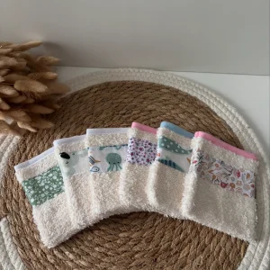 Gant de toilette enfant coloris au choix