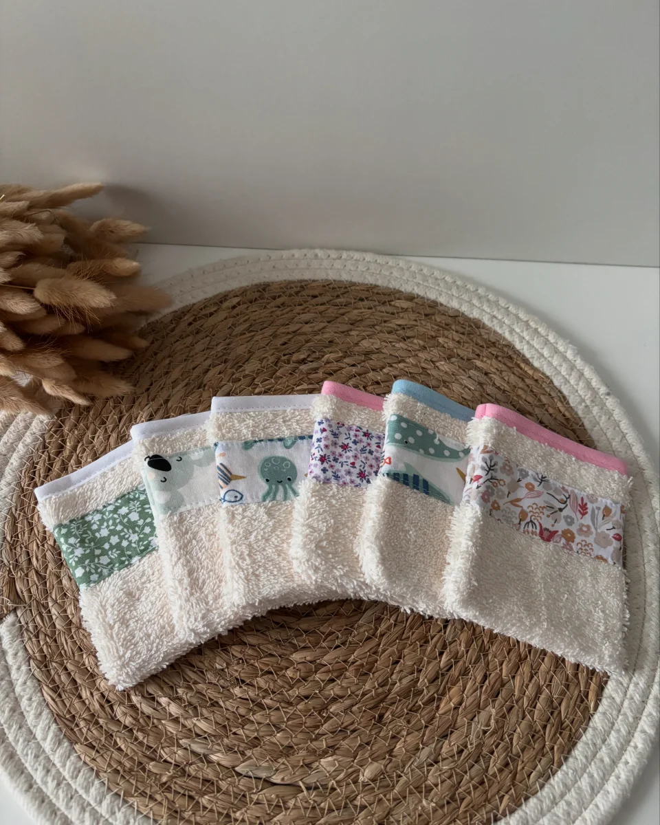 Gant de toilette enfant coloris au choix – Image 2