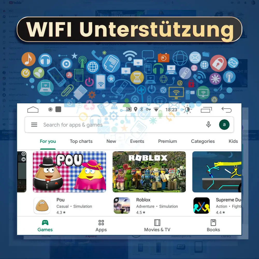 Android 7 Zoll Autoradio 1DIN 2G+32G Für BMW E39 Built in Carplay SWC Bluetooth AM/FM – Image 4