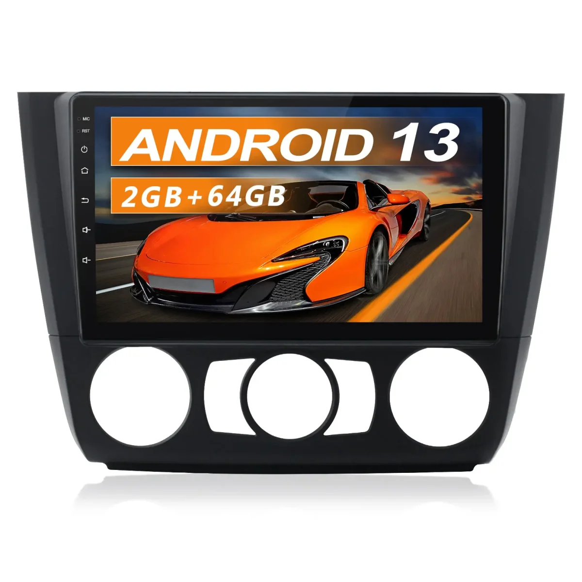 Android Radio Fur BMWi 1Series E81 E82 E87 E88 (2004-2011) Built in Carplay/Android Auto SWC BT AM/FM – Image 2