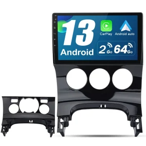 Radio Android Pour Peugeot 3008 (2009-2015) Carplay intégré/Android Auto SWC BT AM/FM