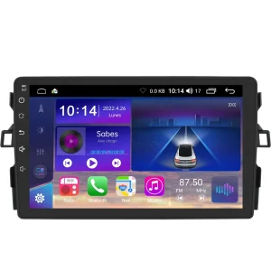 AWESAFE Android 13 2GB+32GB Radio Coche para Toyota Auris 2006-2012 con Carplay Inalámbrico/Android Auto, 9 Pulgadas Pantalla Táctil con WiFi/GPS/DSP/RDS/USB/FM AM