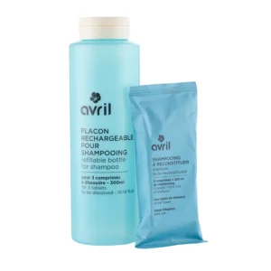 Kit shampooing en pastilles + flacon