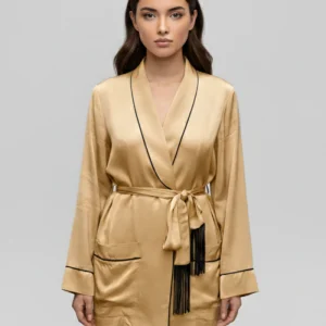 Veste Peignoir Dorée Lorine