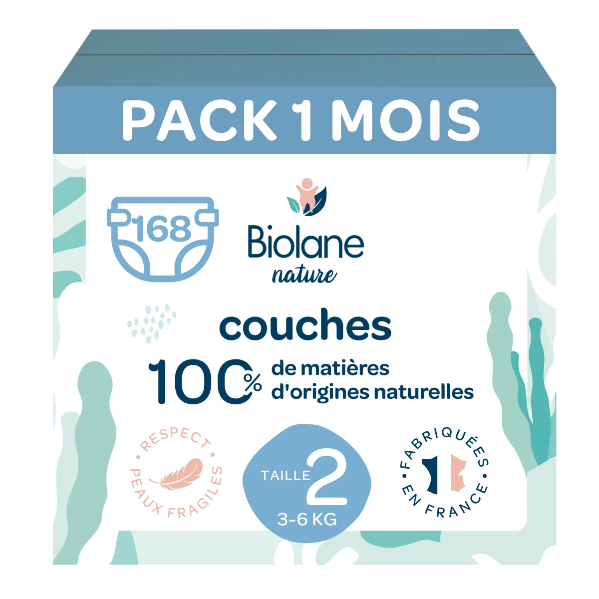Pack 1 mois couches Biolane Nature – Image 3