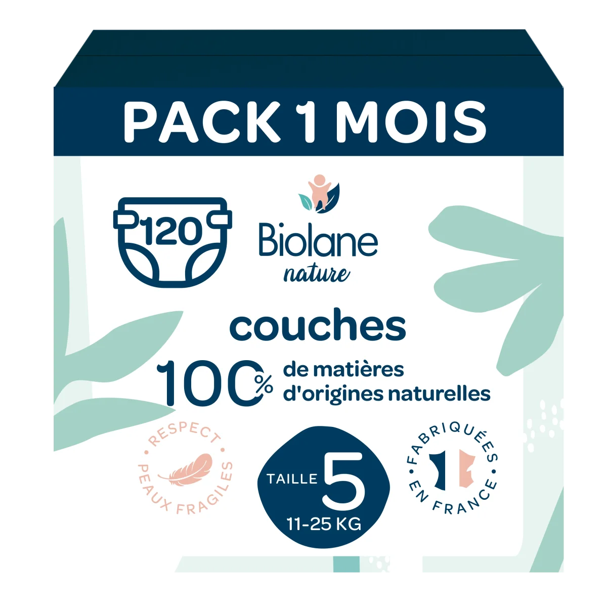 Pack 1 mois couches Biolane Nature – Image 6